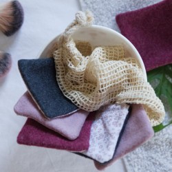 Abschminkpads inkl. Wäschenetz