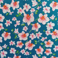 Kirschblüten petrol